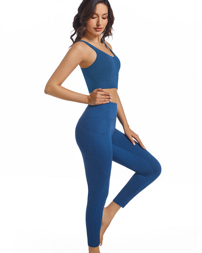 Purewoven™ Bamboo Leggings - Blue
