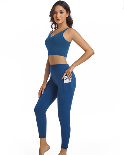 Purewoven™ Bamboo Leggings - Blue