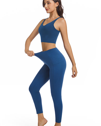 Purewoven™ Bamboo Leggings - Blue